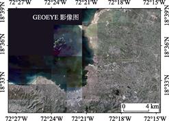 2010��1��13�պ��ص���GeoEye-1Ӱ��