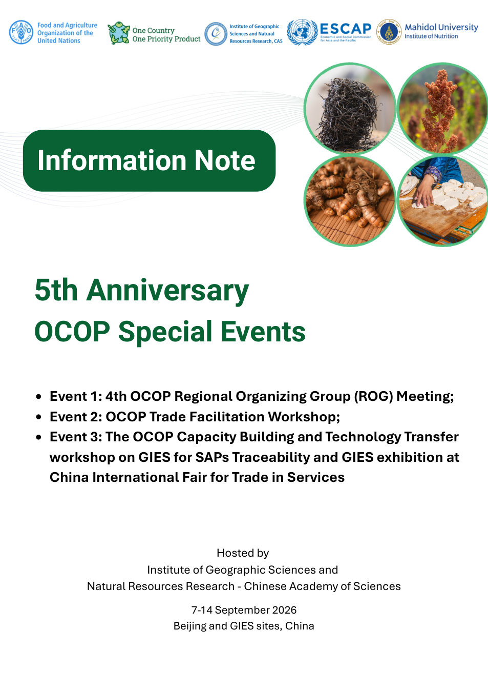 Events document page 1